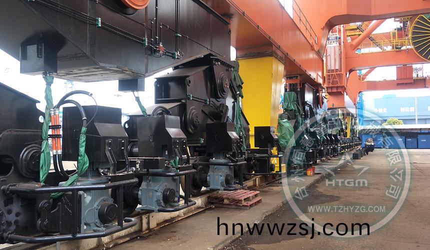 螺鏇卸舩機(ji)行走(zou)機(ji)構(圖3) 螺(luo)鏇(xuan)卸舩(chuan)機(ji)行走(zou)機(ji)構(gou)(圖(tu)3)